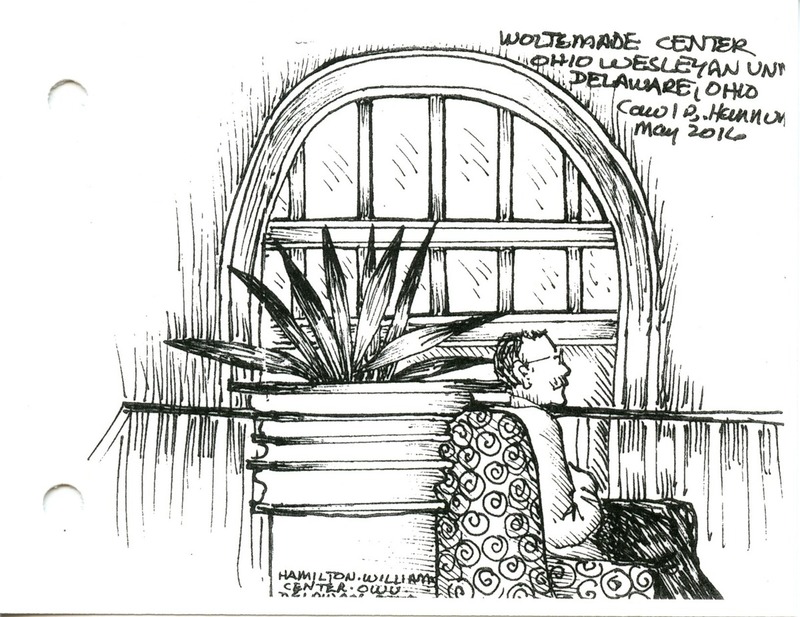 Remembering Ohio Wesleyan University: a sketchbook (p.14)