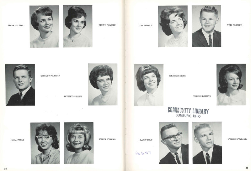 Big Walnut High School Yearbook. 1965: The Flame (p. 15)