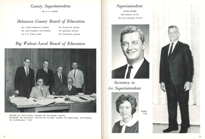 Big Walnut High School Year Book. 1966:The Flame(5)