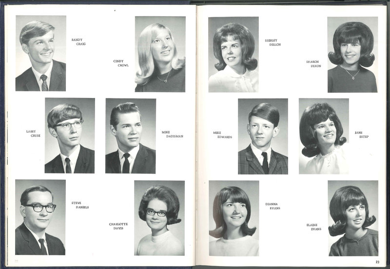 Big Walnut High School Yearbook. 1968: The Flame (p.14)