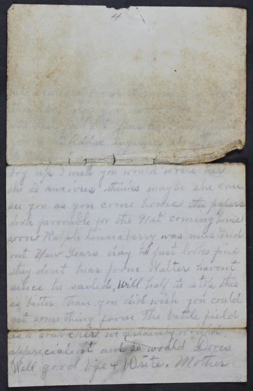 Charlie C. Bricker World War I Letters (p. 148)