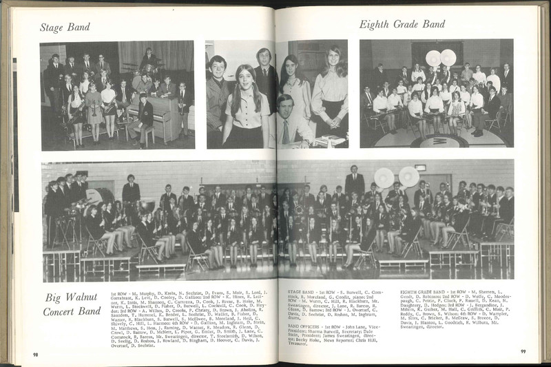 Big Walnut High School Yearbook. 1971: The Eagle (52)