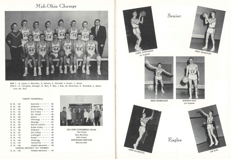 Big Walnut High School Yearbook. 1962: The Flame (40)