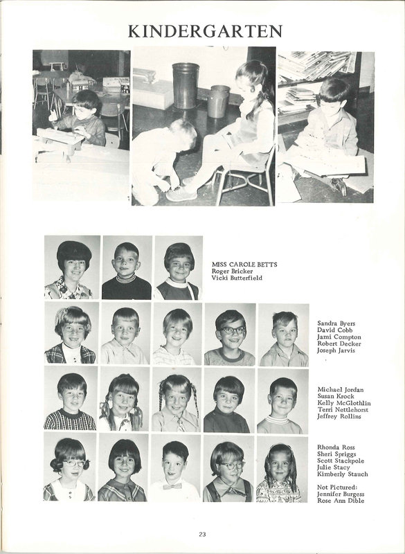 BWElementary Schools. Nineteen Hundred Seventy 0ne-Two. Galena, Harlem, Sunbury, Middle School. (p. 24)