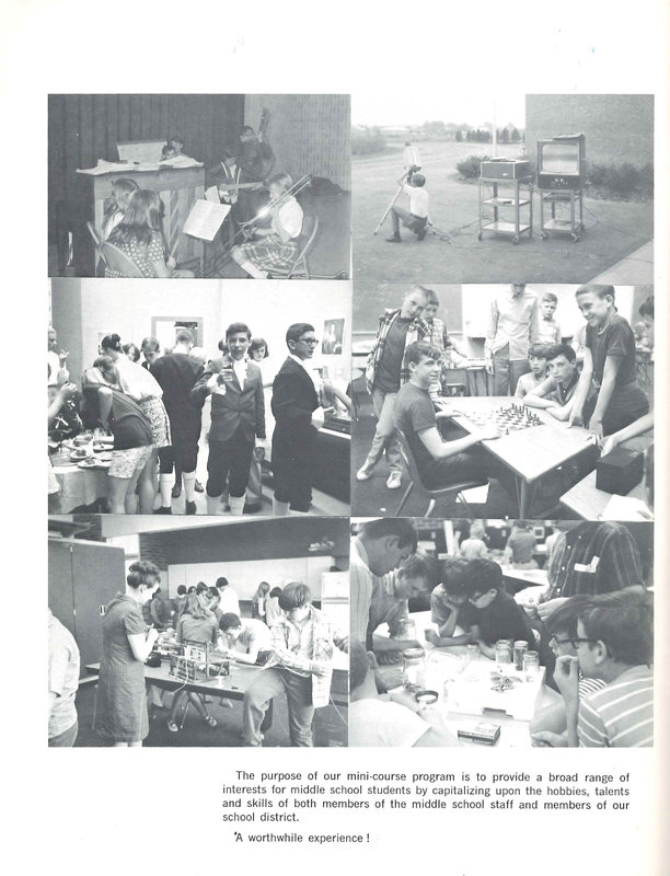 Big Walnut Middle School. 1969-1970, Kaleidoscope (p.40)