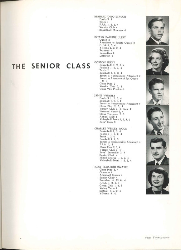 Big Walnut High School Yearbook. 1952: The Flame (p. 30)