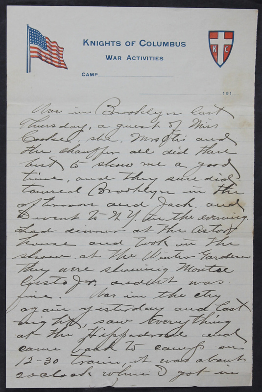 Charlie C. Bricker World War I Letters (p. 171)