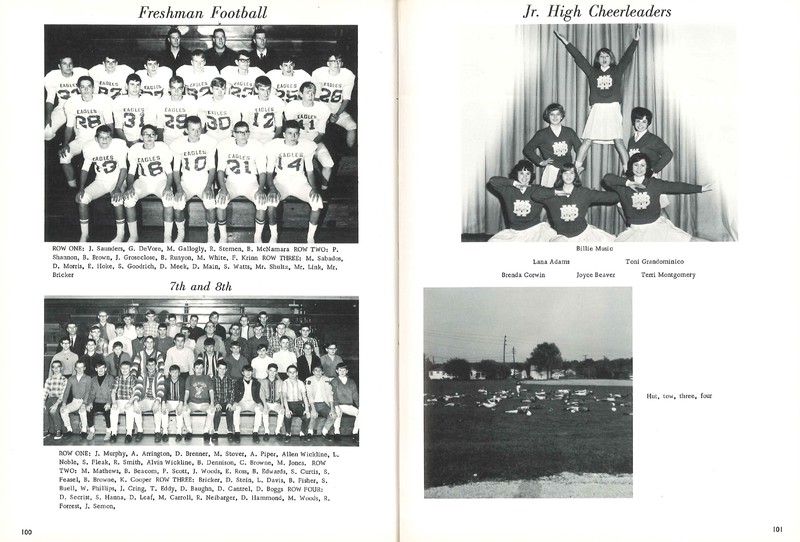 Big Walnut High School Year Book. 1966:The Flame(53)