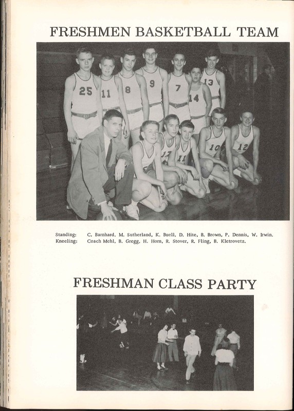 Big Walnut High School Yearbook. 1955: The Flame (p. 50)