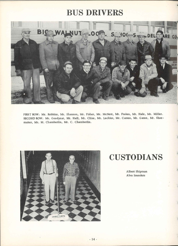 Big Walnut High School Yearbook. 1958: The Flame (17)