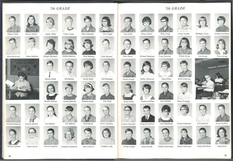 Big Walnut High School Yearbook. 1968: The Flame (p.32)