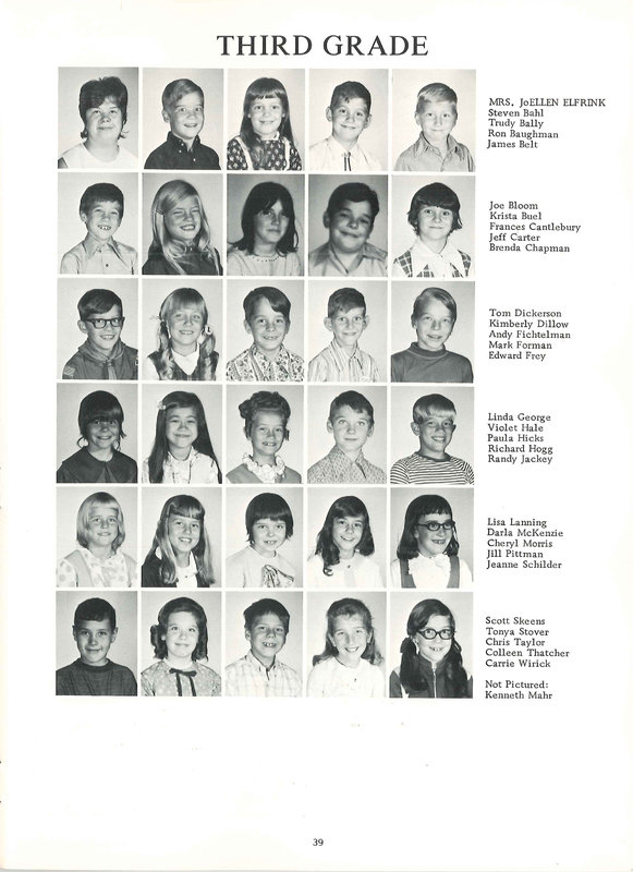 BWElementary Schools. Nineteen Hundred Seventy 0ne-Two. Galena, Harlem, Sunbury, Middle School. (p. 40)