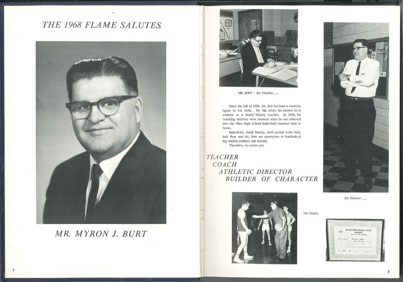 Big Walnut High School Yearbook. 1968: The Flame (p.4)