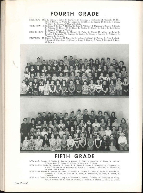 Big Walnut High School Yearbook. 1952: The Flame (p. 69)