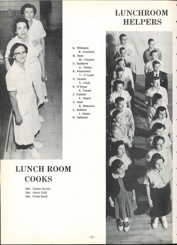 Big Walnut High School Yearbook. 1958: The Flame (15)