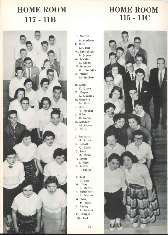 Big Walnut High School Yearbook. 1958: The Flame (67)