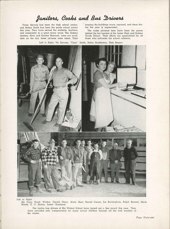 Big Walnut High School Yearbook. 1951: The Flame (66)