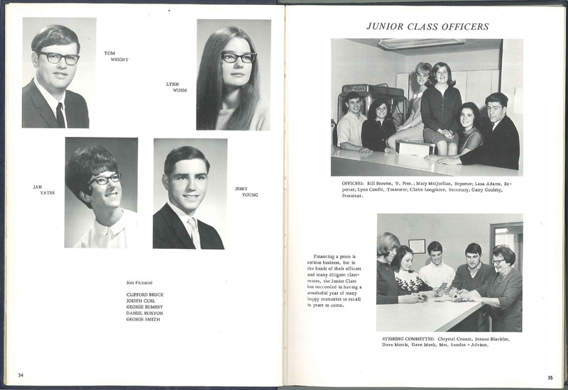 Big Walnut High School Yearbook. 1968: The Flame (p.20)