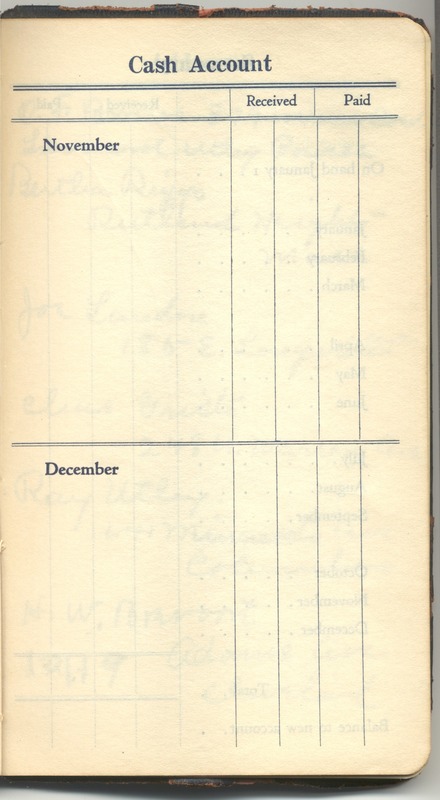 Roberta Hopkins' Diary 1927 (p. 377)