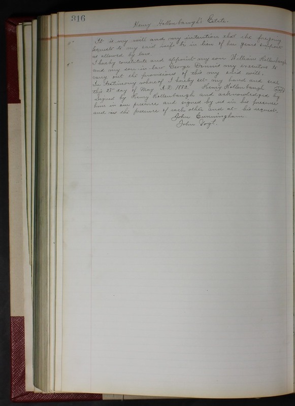 Delaware County Ohio Will Records Vol. 7 1883-1887 (p. 376)