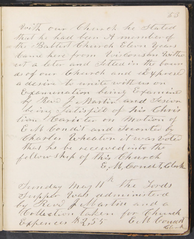 Sessional Records of the 1st Presbyterian Church of Trenton, Delaware Co., Ohio, 1831 (p. 59)