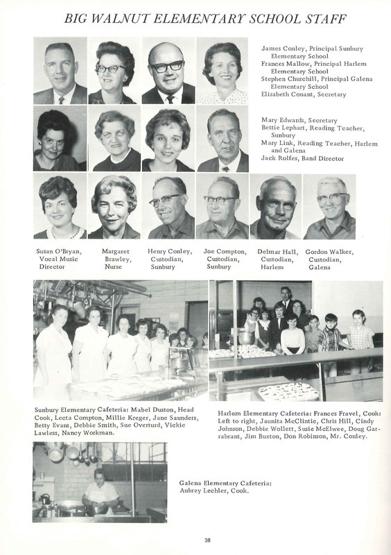 Big Walnut Elementary Schools, 1967. (p. 40)