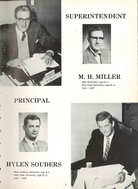 Big Walnut High School Yearbook. 1958: The Flame (8)