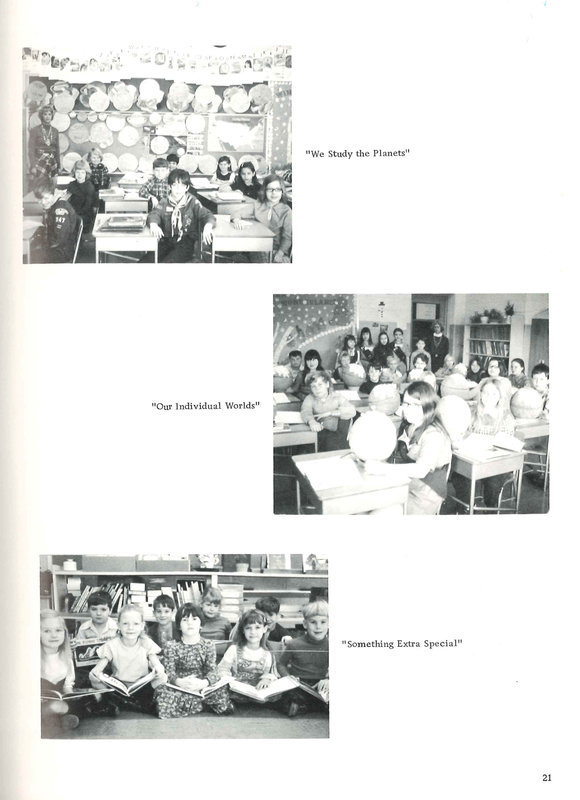 Big Walnut Elementary School. Galena, Harlem, Sunbury, Middle School. 1972-1973 (p. 23)