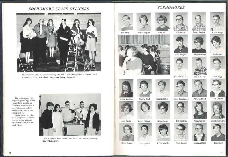 Big Walnut High School Yearbook. 1968: The Flame (p.23)