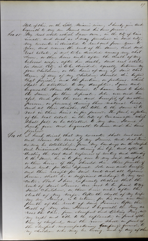 Delaware County Ohio Will Records Vol. 3 1850-1859 (p. 141)