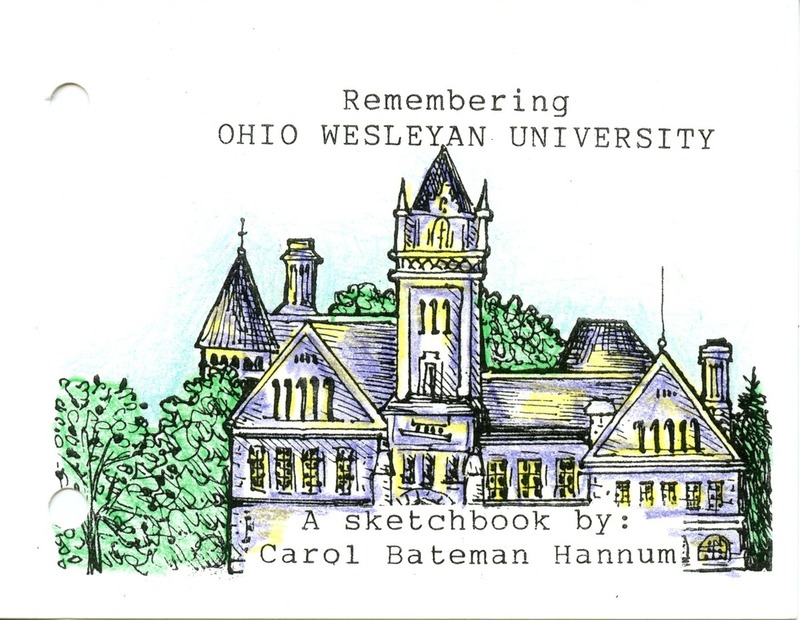 Remembering Ohio Wesleyan University: a sketchbook (p.1)