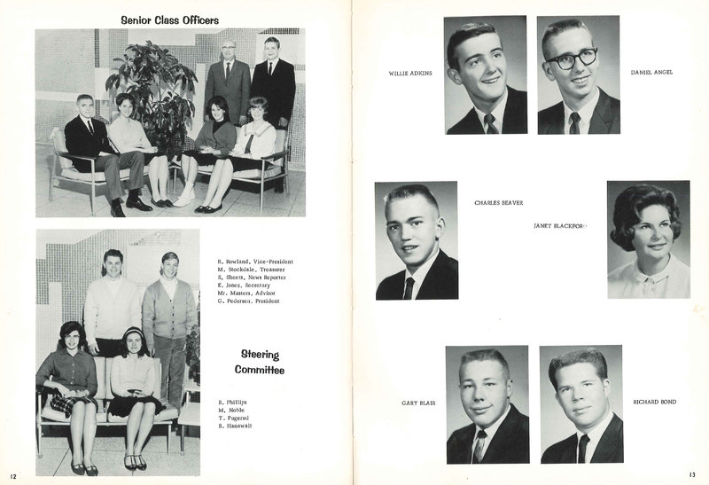 Big Walnut High School Yearbook. 1965: The Flame (p. 9)