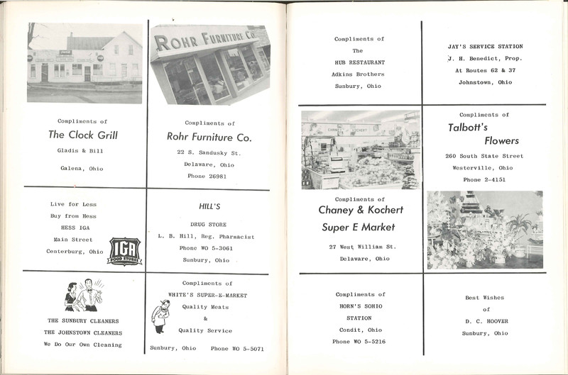 Big Walnut High School Yearbook. 1959: The Flame (59)