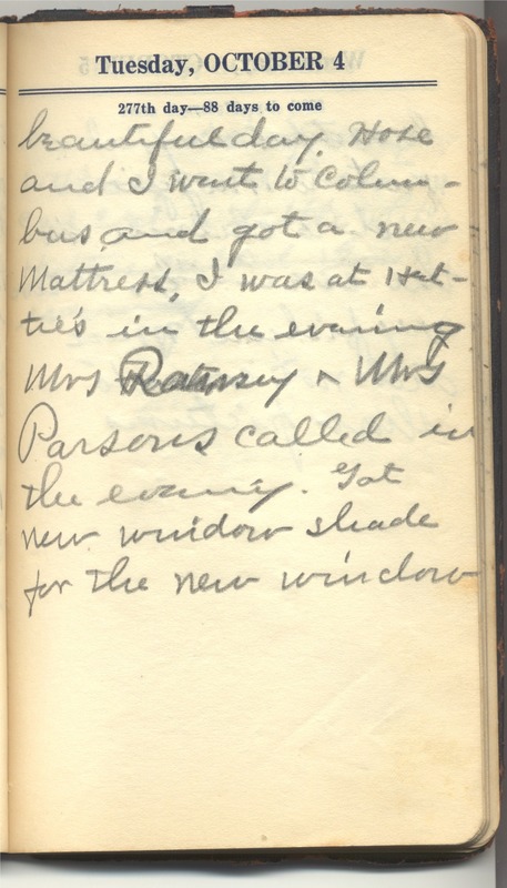 Roberta Hopkins' Diary 1927 (p. 283)