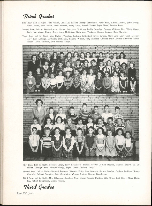 Big Walnut High School Yearbook. 1951: The Flame (37)