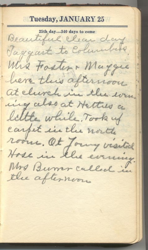 Roberta Hopkins' Diary 1927 (p. 31)