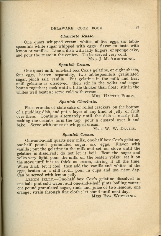 Delaware Cook Book (p. 52)