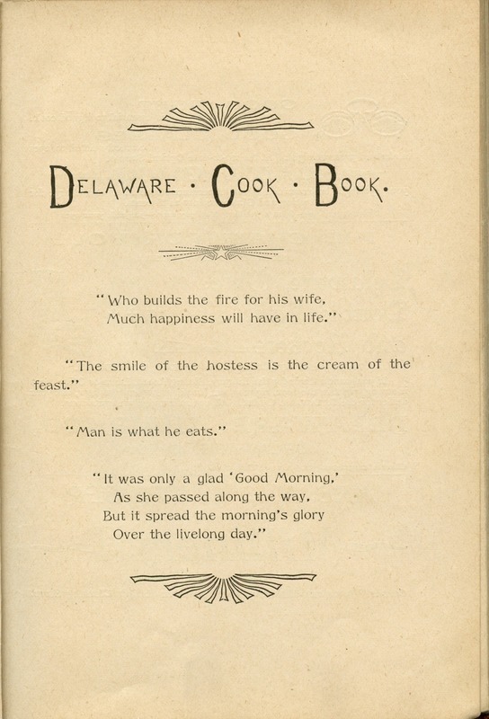 Delaware Cook Book (p. 8)