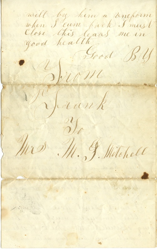 Mitchell Family Civil War Letters (p. 54)