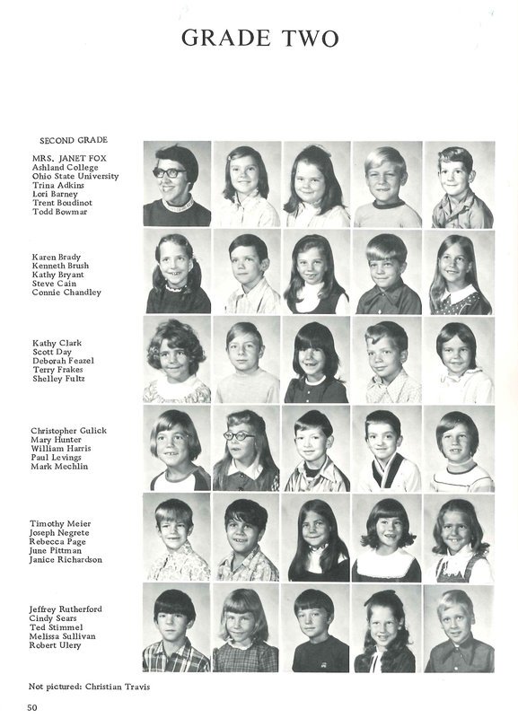 Big Walnut Elementary School. Galena, Harlem, Sunbury, Middle School. 1972-1973 (p. 52)