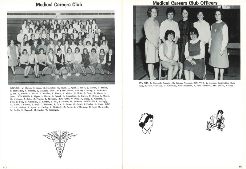 Big Walnut High School Yearbook. 1965: The Flame (p. 59)