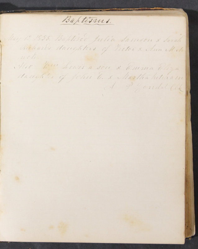 Sessional Records of the 1st Presbyterian Church of Trenton, Delaware Co., Ohio, 1831 (p. 121)