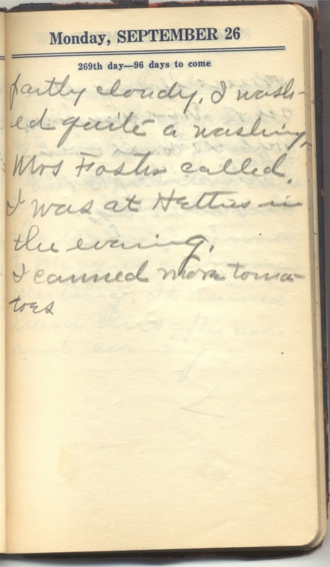 Roberta Hopkins' Diary 1927 (p. 275)