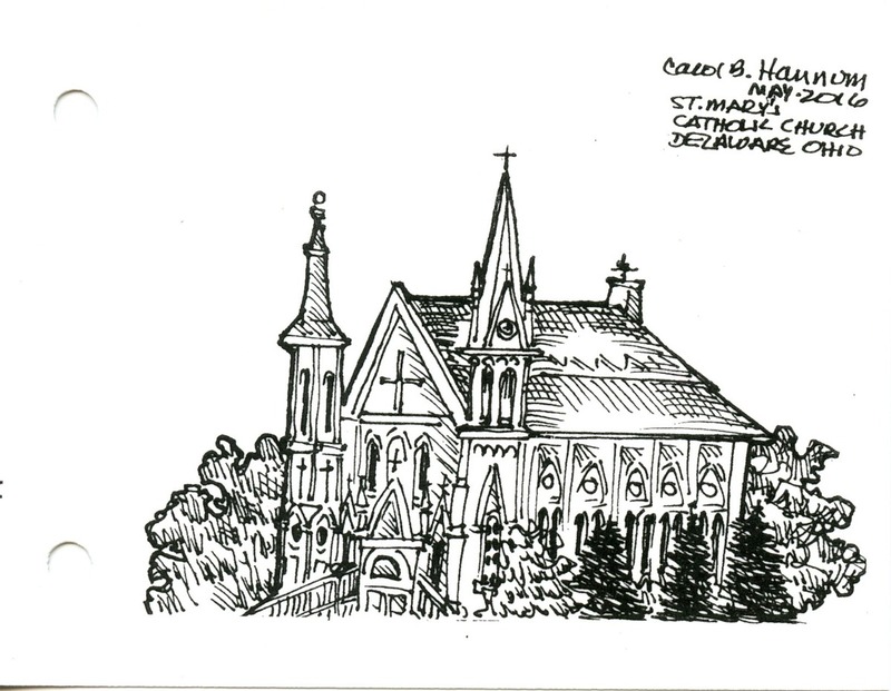 Remembering Ohio Wesleyan University: a sketchbook (p.12)