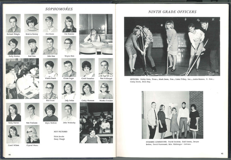 Big Walnut High School Yearbook. 1968: The Flame (p.25)