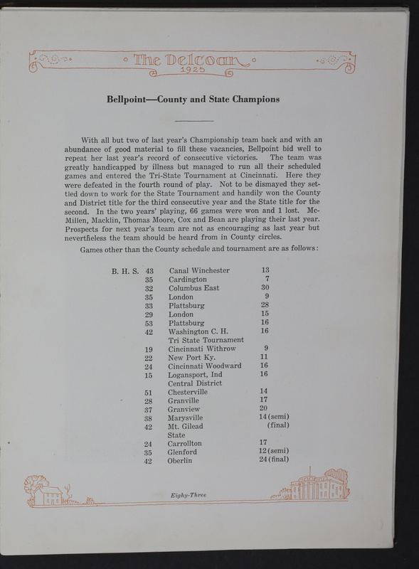 The Delcoan 1925. The annual yearbook of the twelve centralized schools of Delaware County (p. 87)