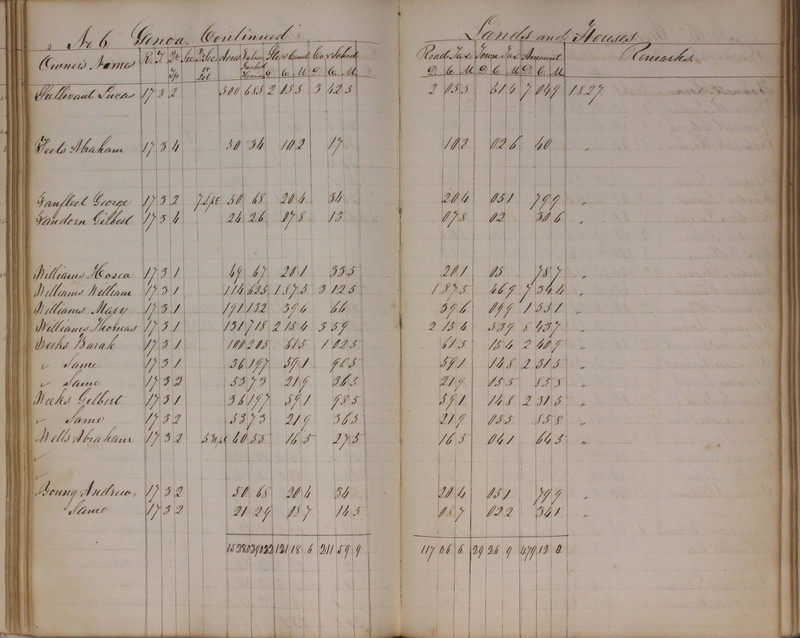 Delaware County Tax Duplicate 1827 (p. 67)