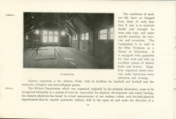 Bulletin of Ohio Wesleyan University (p. 24)