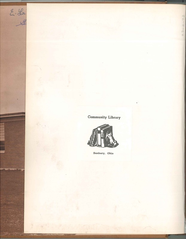 Big Walnut High School Yearbook. 1958: The Flame (3)