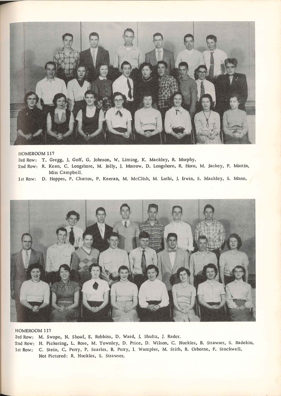 Big Walnut High School Yearbook. 1955: The Flame (p. 37)